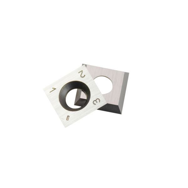 13.8mm X 13.8mm X 2.5mm Square Replacement Turnover Tungsten Carbide Insert Suitable For FELDER, Hammer, FORMAT-4