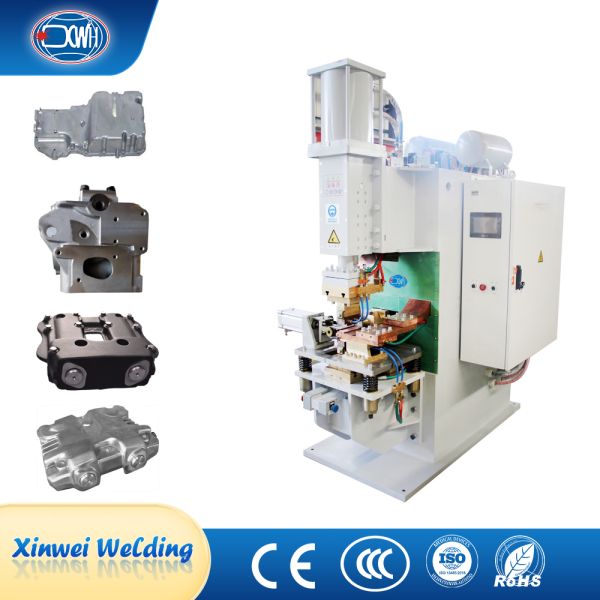 Horizontal Type 160Kva Mfdc Automatic Welding Machine Piston Bore Shock Absorber Seam Welders