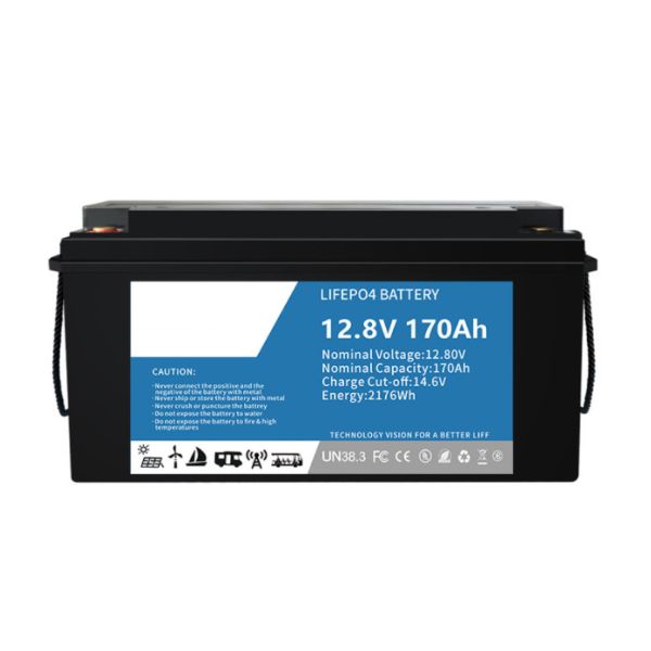 Multipurpose 170AH LiFePO4 Battery Cell SLA Replacement 10000 Times