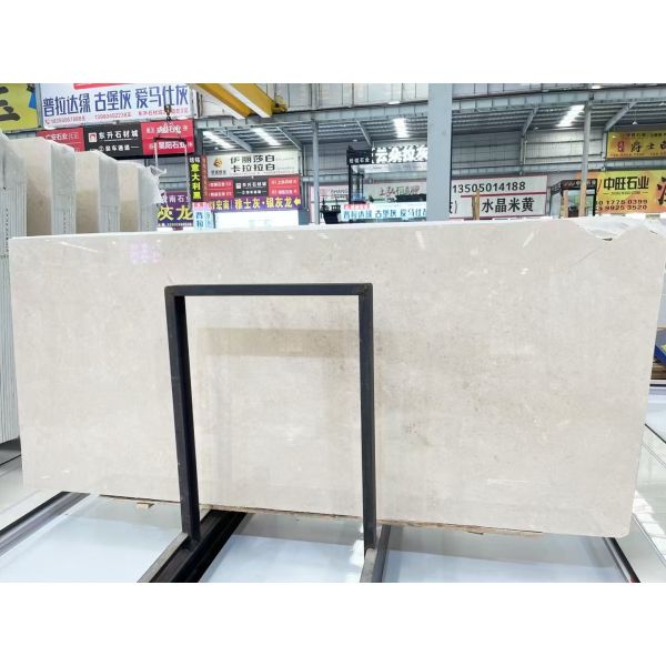 Turkish Ultraman Beige Stone Marble Natural Luxury Stone for Feature Walls , Staircase and Luxury Flooring Applications
