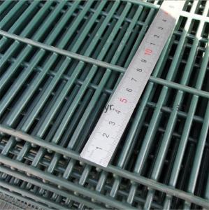 Buy cheap heavy gauge small hole welded Anti climb security fence 358 wire mesh fence product