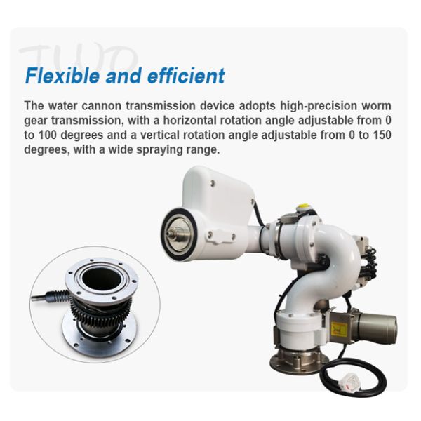 Electric Supply Automatic Electric Program Control Water Cannon for Watering Cart