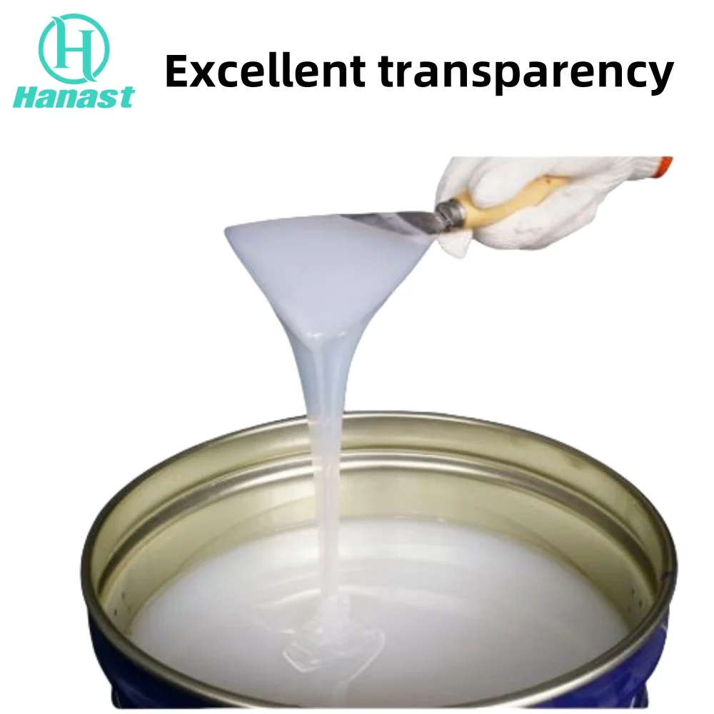 RTV-2 Resin Molds Tin Cure Silicone Rubber Translucent LSR Liquid Custom
