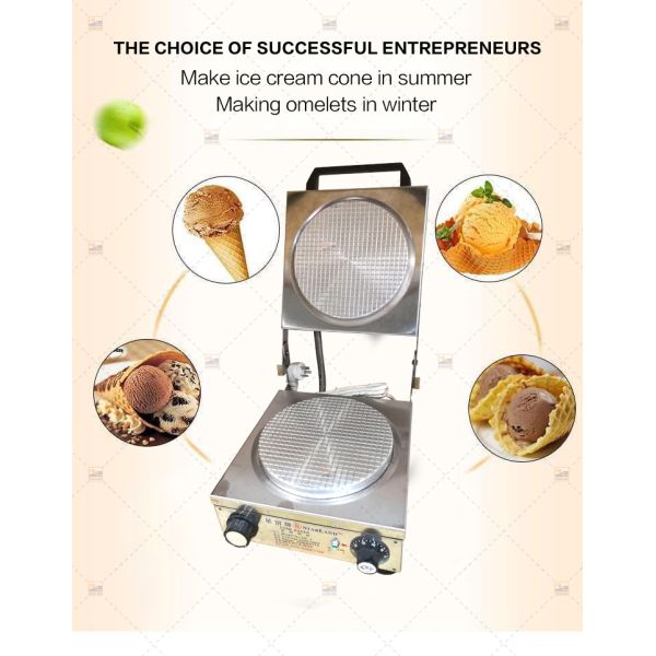 Commercial Mini Cone Maker Ice Cream Cone Machine