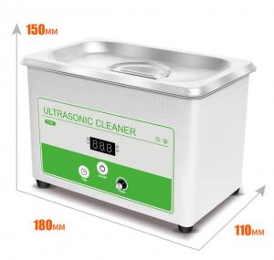 Buy cheap Small Benchtop Ultrasonic Cleaner 0.8L Ultrasonic Bath Cleaner For Lab  Digital Display Of Set And Actuall Timer product