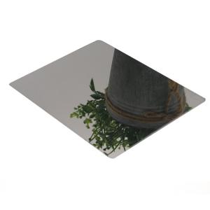 Buy cheap 1000mm 304 6K 8K Mirror Stainless Steel Sheet For Home Hotel Decorative product
