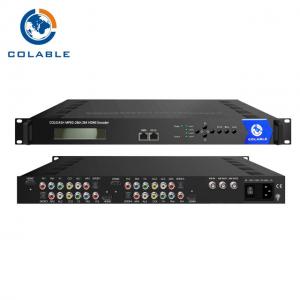 Buy cheap 4 CH DVB Mpeg2 Video Encoder , Audio & Vdieo H 264 HDMI AC3 Encoder COL5141H product