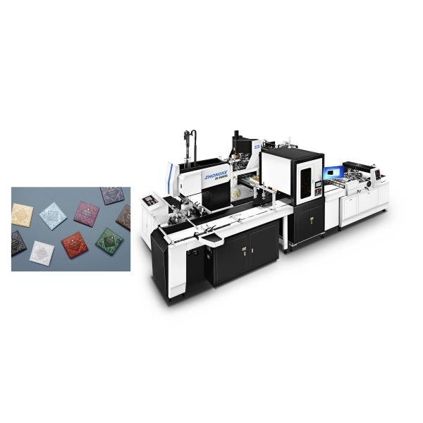OEM Paper Box Manufacturing Machine / Industrial Cardboard Box Making Equipment