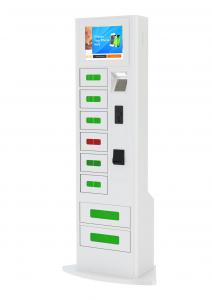 Buy cheap Coin Note Card Access Mobile Phone Charging Station with Touch Screen For Shopping Mall product