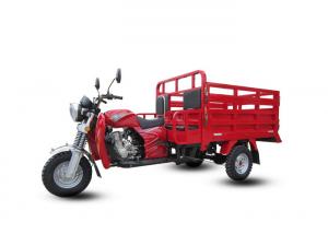 Buy cheap Red Three Wheel Cargo Motorcycle With Passenger Seat 150CC Air Cooling Engine product