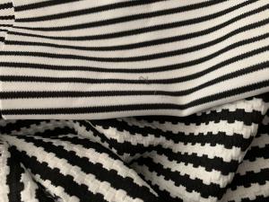 Buy cheap Fabric Knitting 3d strips design stock lot high quality cheap price fashion fabric design product