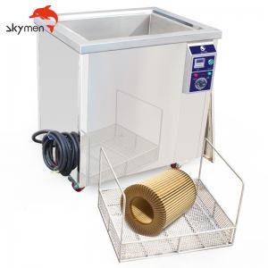 China Ultrasonic Parts Cleaner 135L Stainless Steel Tank Industrial Washing Machine in Stock on sale