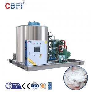 Buy cheap 10 Ton Thick Scale Flake Ice Machine For Fishery Industry Making Ice Maker Machine product