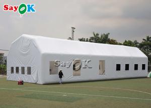 Buy cheap Inflatable Work Tent Waterproof White 20x10x5.5mH Inflatable Automotive Paint Booth product