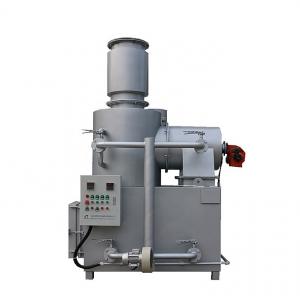Buy cheap 2300 kg Weight 10-500 kg/hr Smokeless Incinerator For Hospital Waste Disposal Machinery product