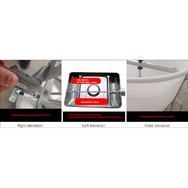 Plastic Pig Dry Wet Feeder Automatic Dry And Wet Feeder Piggery Equipment