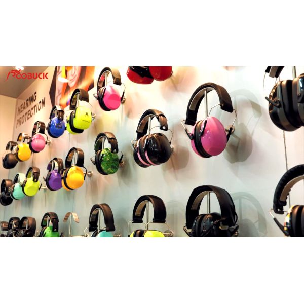 ANSI Specification Electronic Ear Muff with Noise Reduction and ABS Material for Industrial Safety