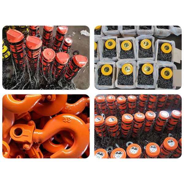 Durable Transmission Line Stringing Tools 2T Hand Chain Hoist Easy To Carry