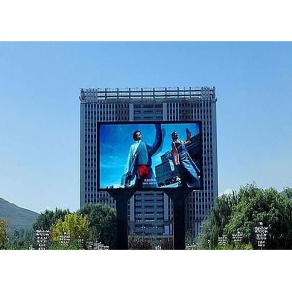 Big RGB LED Screen Billboard P6 P10 P16 , Indoor LED Video Wall high refresh rate