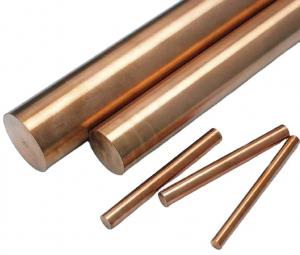 Buy cheap 99.9% Purity Copper Bars Rod Polished Customized 6mm 8mm product