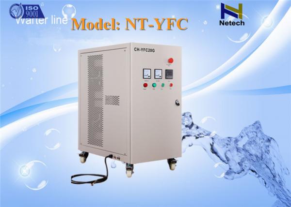 Quality 110v Water Softening Equipment / 5-30g Ceramic Ozone Water Softener System For Seawater Purification for sale