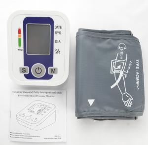 China Electronic Household Medical Devices Arm Sphygmomanometer Blood Pressure Gauge on sale