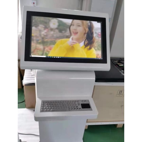 Payment Kiosk customized Food Ordering RS232 HDMI Self Service Payment Kiosk 24 Inch FHD screen