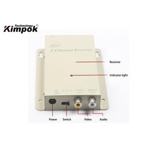 Lightweight Analog Wireless AV Transmitter And Receiver LOS 10km