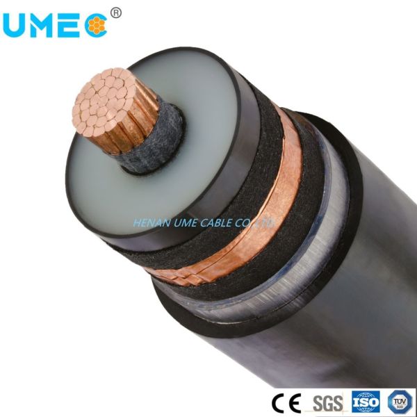 High Voltage 38/66kv XLPE Insulated Power Cable for Overhead Electrical Installations