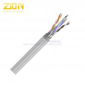 Buy cheap SFTP CAT6 Network Cable 23 AWG , 550 MHz CAT6 Patch Cable With PVC Jacket , TC Wire product