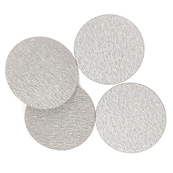 Customized Support 6 inch Yellow Flocking Round Sanding Disc for Automotive Grinding