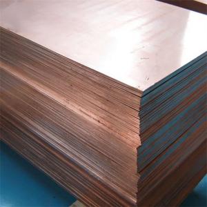 Buy cheap JIS C1220 Annealed Copper Sheet 1.4mm Thick Purple Customized Size product