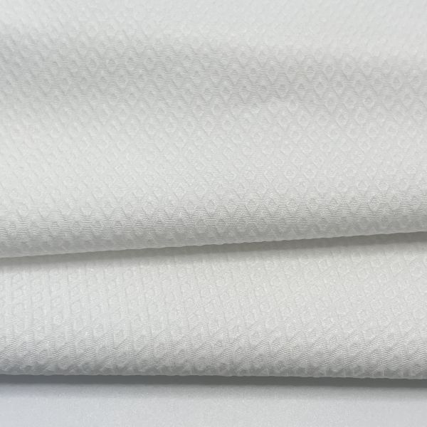 100D Diamond Grid 92 Polyester 8 Elastane Fabric Outdoor Jacket Fabric