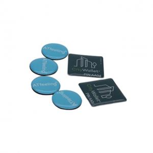 Buy cheap Nfc Passive Sticker Anti Metal Tags With Chip 215 216 Smallest NFC Tags For Metal product