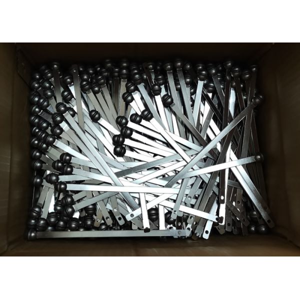 Fixed Length Locking Mechanism Strapping Metal Seals For Secure Logistics