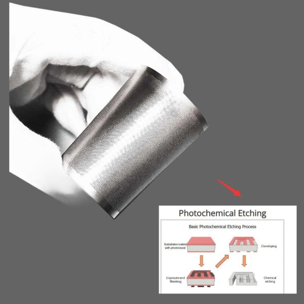 Chemical Etched reel to reel Etching filter mesh