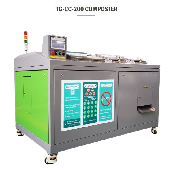 24H Processing Food Waste Recycling Machine Automatic Kitchen Waste Fertilizer Machine