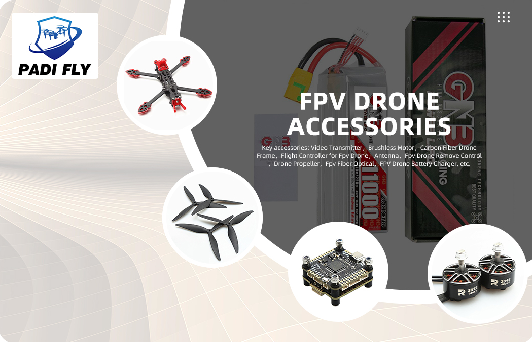 MARK4 V1-7inch Carbon Fiber FPV Drone with 3D Printed Parts-Drones Accessories