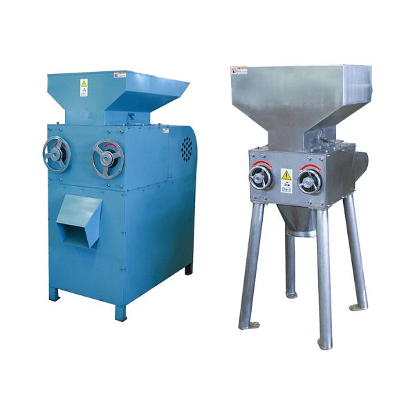 Casting Iron Malt Miller / Professional Grain Crusher SS304 With Two Rollers