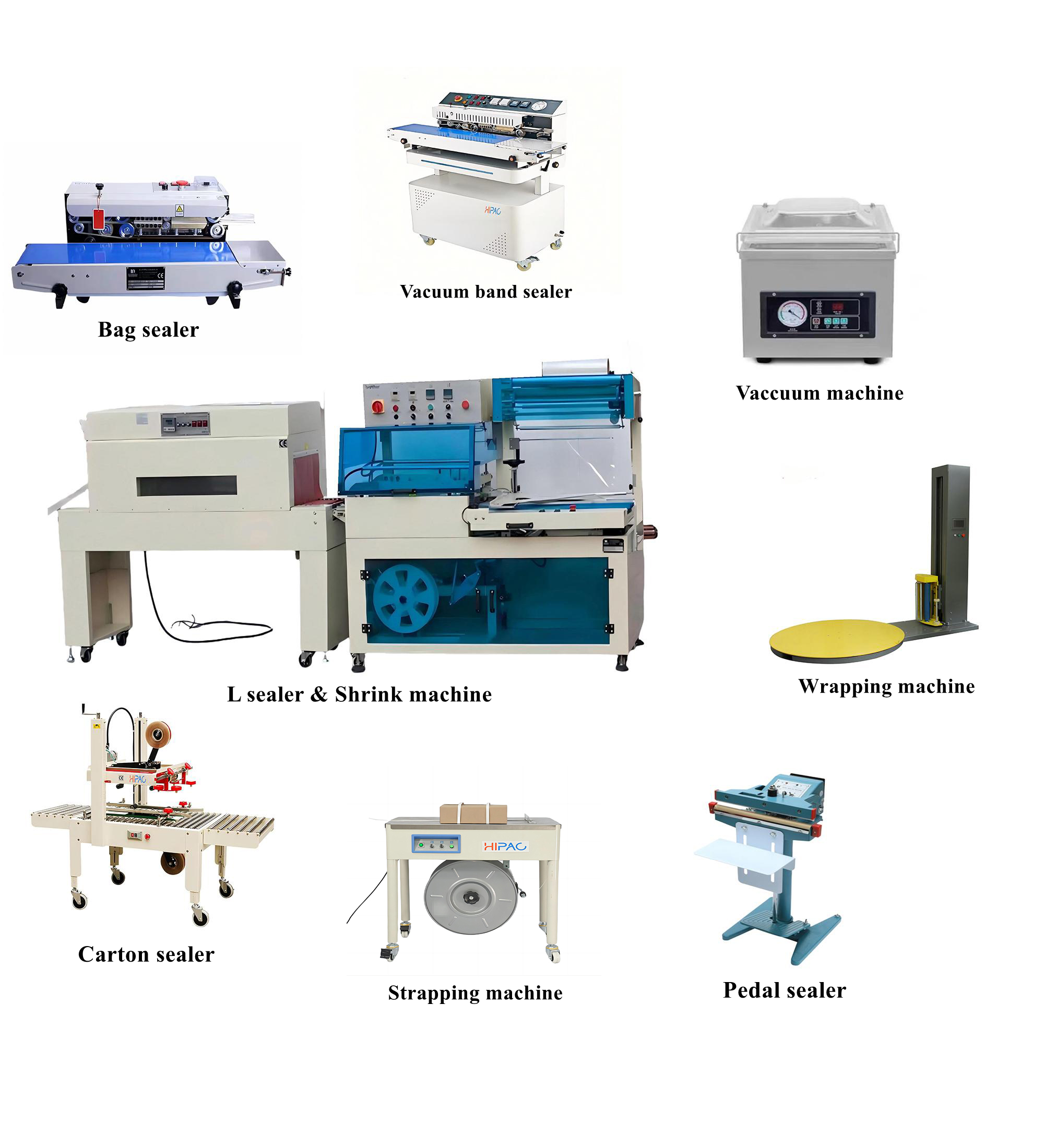 Electric Automatic Carton Sealer and Strapping Machine for Energy Saving High Efficiency Packaging