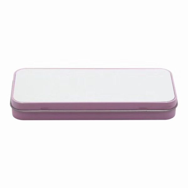 Custom Sublimation Pencil Case Children Sublimation Pencil Case Tin Box With Aluminum Sheet