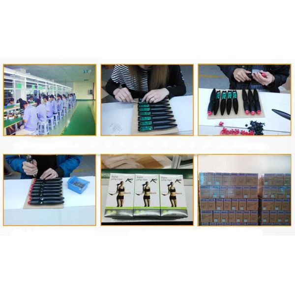 Green Color Unisex Bamboo Indoor Skipping Rope Exercise Skipping Rope For Kid Teenager